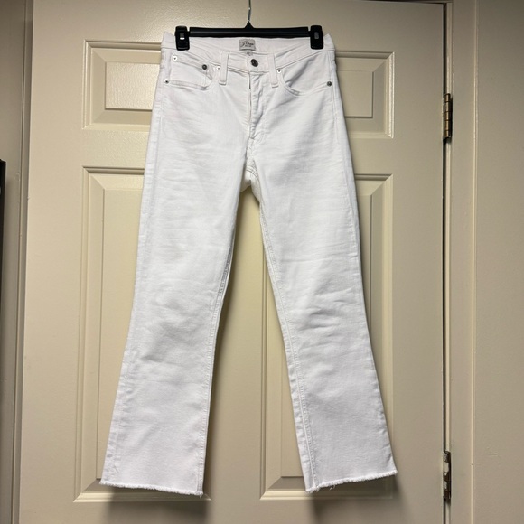 J Crew White Jeans - Picture 1 of 5